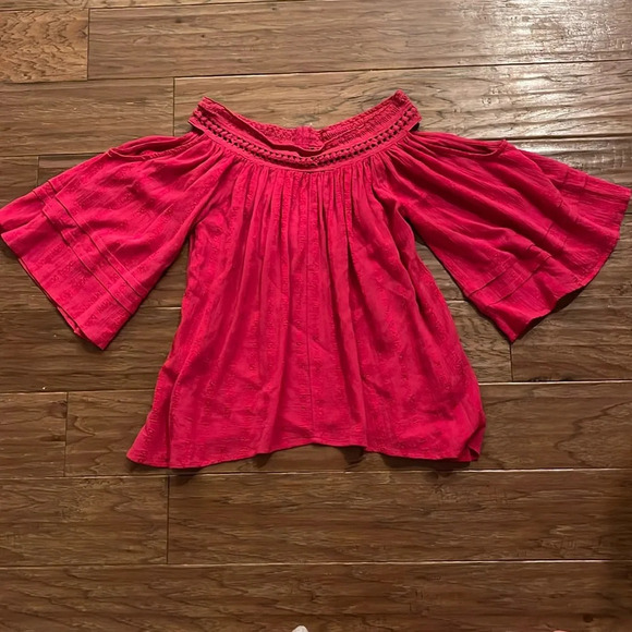 Sun & Shadow Women’s Pink Short Sleeve Size M - Picture 1 of 7
